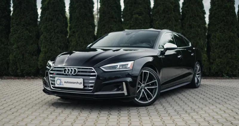 audi s5 Audi S5 cena 164990 przebieg: 91700, rok produkcji 2018 z Suchedniów